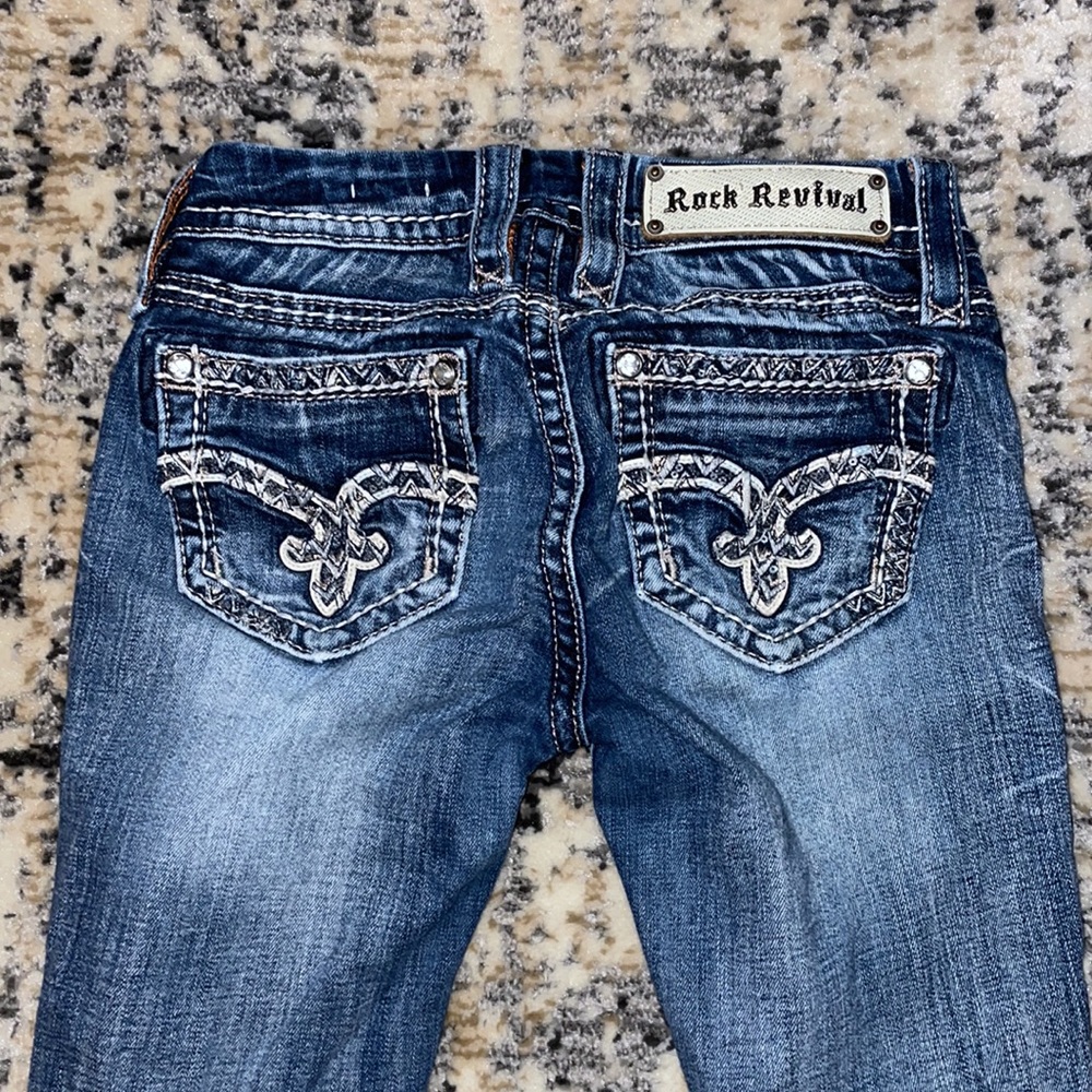 Rock Revival July cuffed skinny jeans